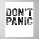 Suche nach panik poster Lustig