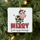 Suche nach weihnachtskuh ornamente Schnee