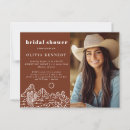 Suche nach western bridal shower einladungen Bride