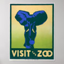 Suche nach zoo tier poster Vintag