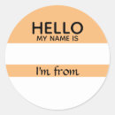 Suche nach hallo ist mein name aufkleber Namensschild