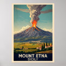 Suche nach ätna poster Vintag