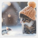 Suche nach katze im schnee aufkleber Kitty
