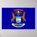 Suche nach michigan flagge poster Siegel