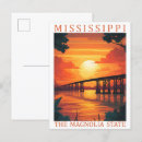 Suche nach mississippi staat postkarten Der magnolia staat