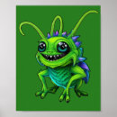 Suche nach alien monster poster Grün