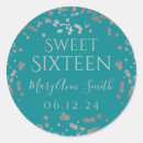Suche nach sweet sixteen aufkleber 16 geburtstag