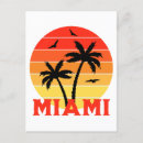 Suche nach miami sonnenuntergang postkarten Retro
