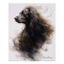 Suche nach cocker spaniel poster Aquarell