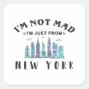 Suche nach sehenswürdigkeiten aufkleber New york city