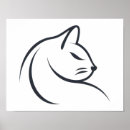 Suche nach katzen skizze poster Tier