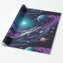 Suche nach raumfahrt geschenkpapier Planeten