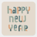 Suche nach happy new year aufkleber Typografie