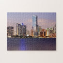 Suche nach miami skyline puzzle Farbbild