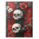 Suche nach totenkopf kleine notizbücher Gothisch