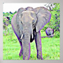 Suche nach gemalter elefant poster Natur
