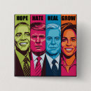 Suche nach hoffnung buttons Präsident