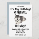 Suche nach husky einladungen Zäh