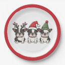 Suche nach boston terrier teller Weihnachten