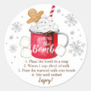 Suche nach bombe aufkleber Heiße schokoladenbombe