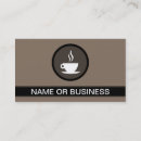 Suche nach tee visitenkarten Café