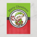 Suche nach weihnachtself postkarten Niedlicher elf