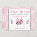 Suche nach cowgirl party einladungen Hufeisen