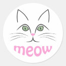 Suche nach katzengesicht aufkleber Lustige katze