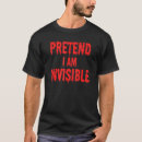 Suche nach unsichtbar tshirts Ich bin