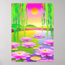Suche nach bunter sonnenuntergang poster Wasser