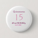 Suche nach 15 geburtstag buttons Quinceanera