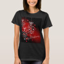Suche nach schneeflocke tshirts Rot