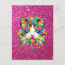 Suche nach bunte katze postkarten Süß