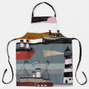 Suche nach kreativität schürzen Blau