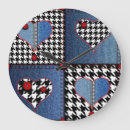 Suche nach patchwork wanduhren Darstellung