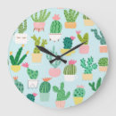 Suche nach kaktus poster wanduhren Blume