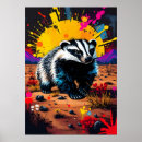 Suche nach badger kunst Lustig