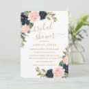 Suche nach rosa und marineblau einladungen Party