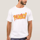 Suche nach panik tshirts Rot