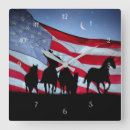 Suche nach wilder westen wanduhren Reiten