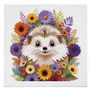 Suche nach niedlicher igel poster Tier
