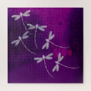 Suche nach libellen puzzle Blau