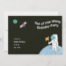 Suche nach astronautengeburtstag einladungen Astronautin