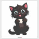 Suche nach freundliche katze aufkleber Cartoon