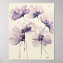 Suche nach flowers poster Purple
