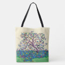 Suche nach baum des lebens tote bags Vögel