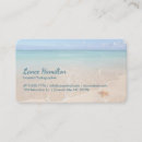 Suche nach strand visitenkarten Türkis