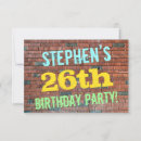 Suche nach 26 geburtstag einladungen Spaß