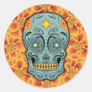 Suche nach dia de muertos aufkleber Mexikanischer zuckerschädel