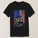 Suche nach eisenbahn tshirts Amerikanische flagge